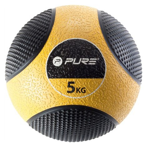 Pure2Improve | Medicine Ball, 5 kg | Black/Yellow